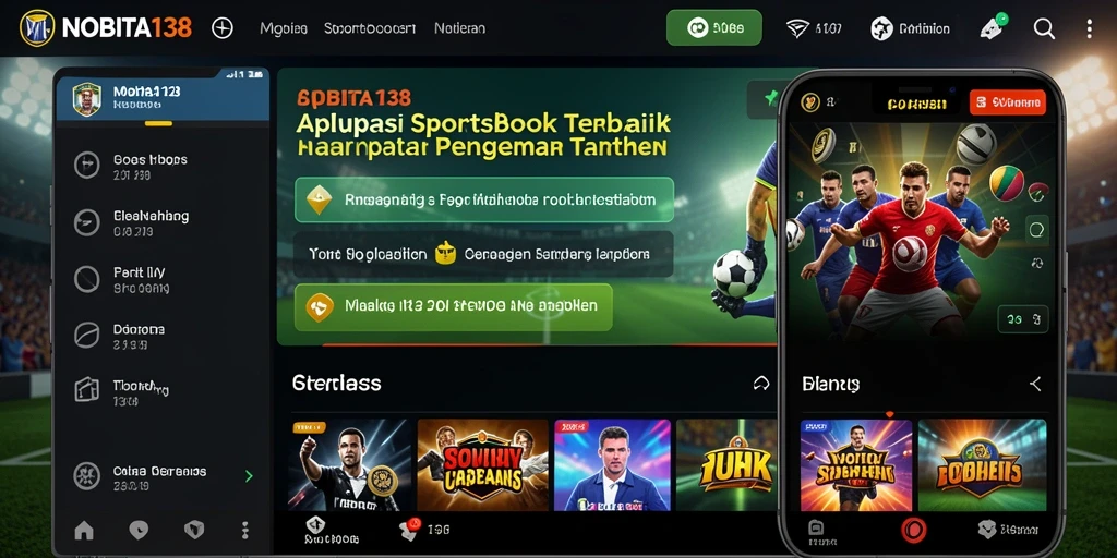 Tampilan gameplay menarik dari aplikasi Sportsbook NOBITA138.