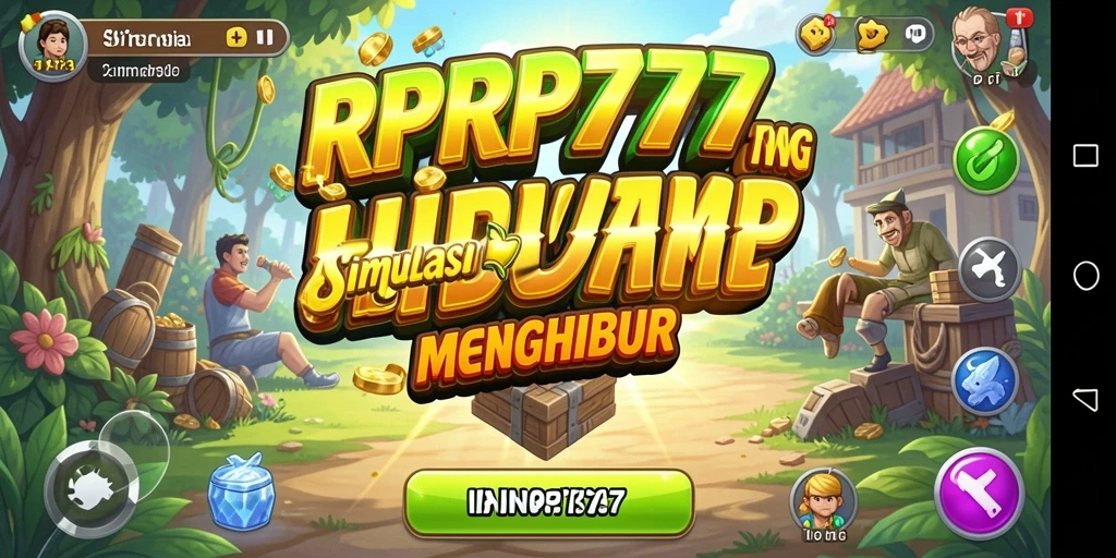 Tampilan gameplay RPRP777 yang memukau dan interaktif.