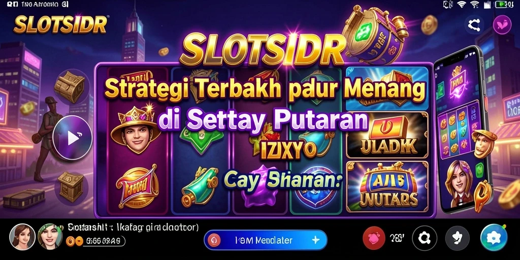 Tampilan gameplay <strong>SLOTSIDR</strong> yang menegangkan dan penuh strategi.